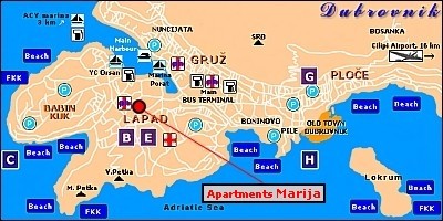 Marija Location Map