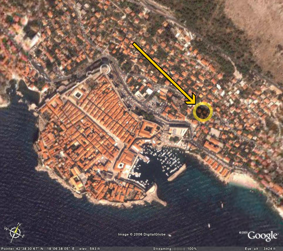 Jelavic location Map