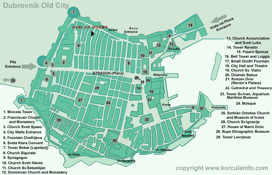Sabljic map
